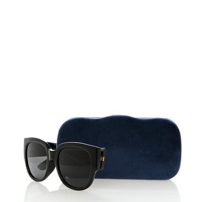 Gucci Acetate Square Frame Sunglasses Black 8 of 8