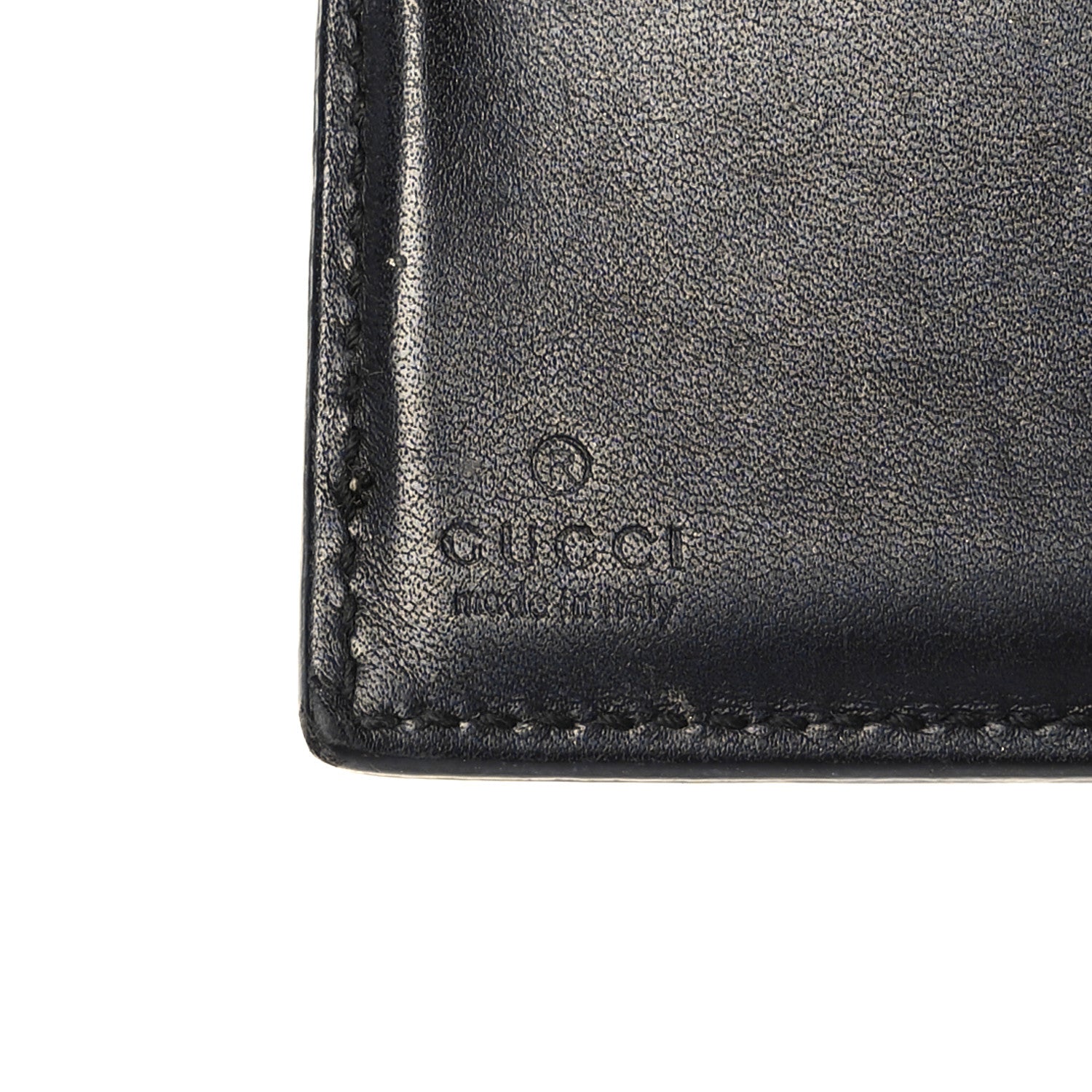 Gucci GG Supreme Monogram French Flap Wallet Black 7 of 11