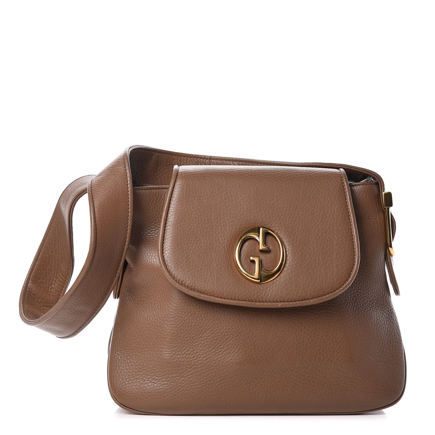 Cellarius Calfskin Medium 1973 Shoulder Bag Marron Glace