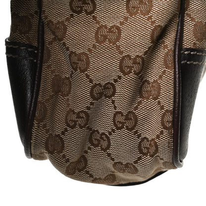 Gucci Monogram Medium Princy Tote Dark Brown 13 of 15