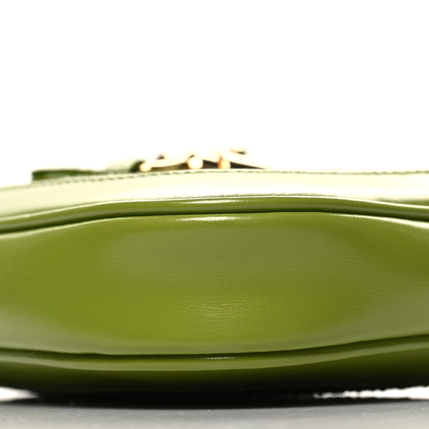 Canvas Calfskin Crystal GG Monogram Mini Jackie 1961 Green