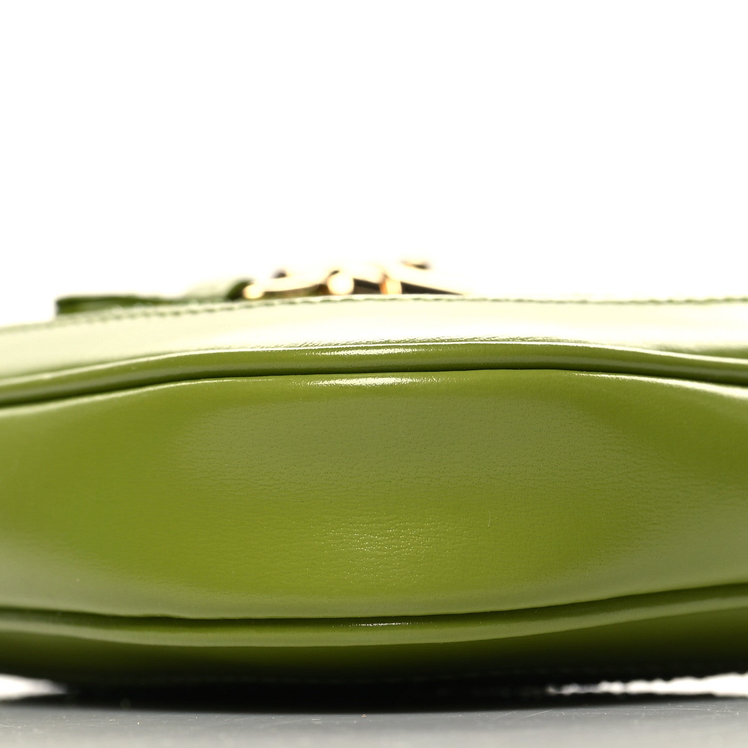 Gucci Canvas Calfskin Crystal GG Monogram Mini Jackie 1961 Green 10 of 10