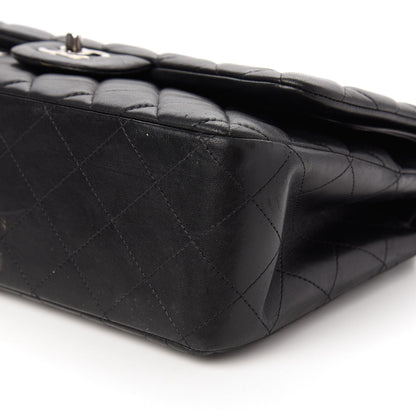 Chanel Lambskin Quilted Jumbo Double Flap Black 7 of 14