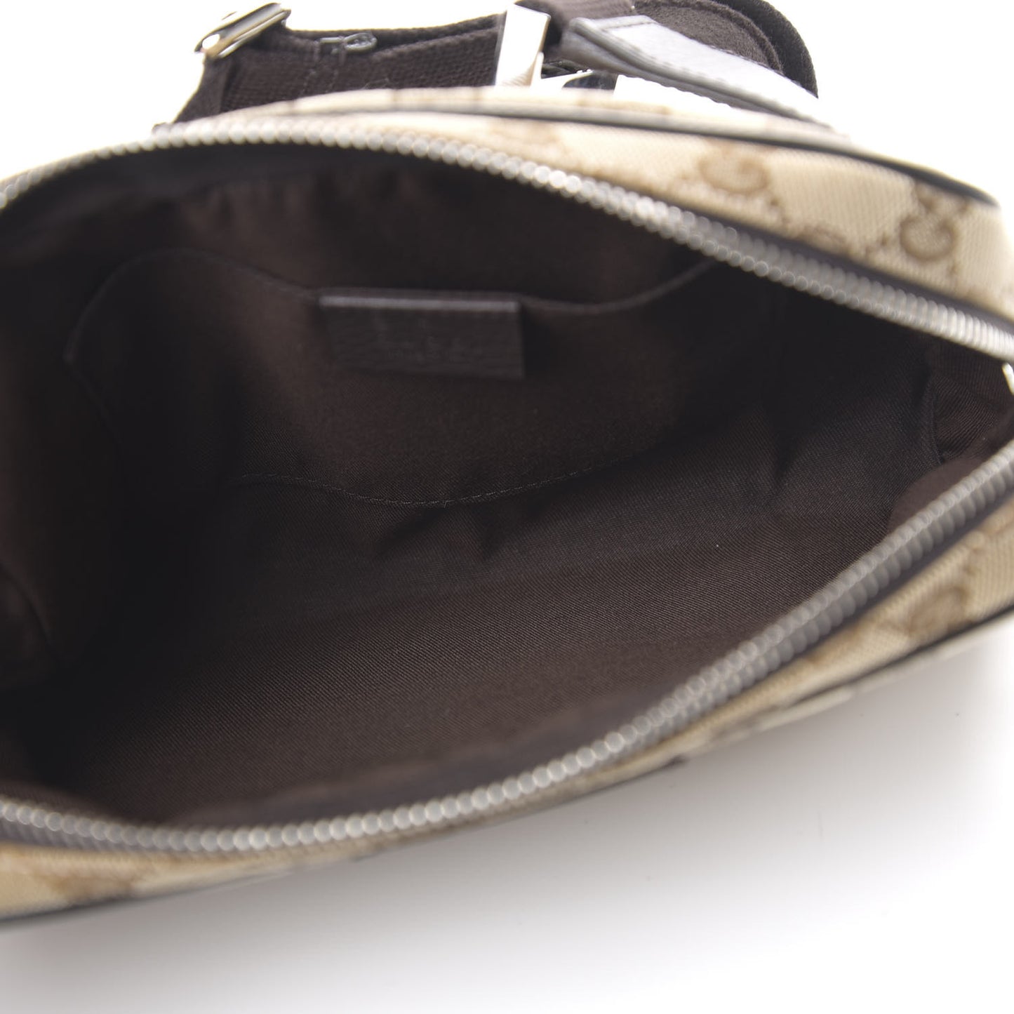 Monogram Belt Bag Dark Brown