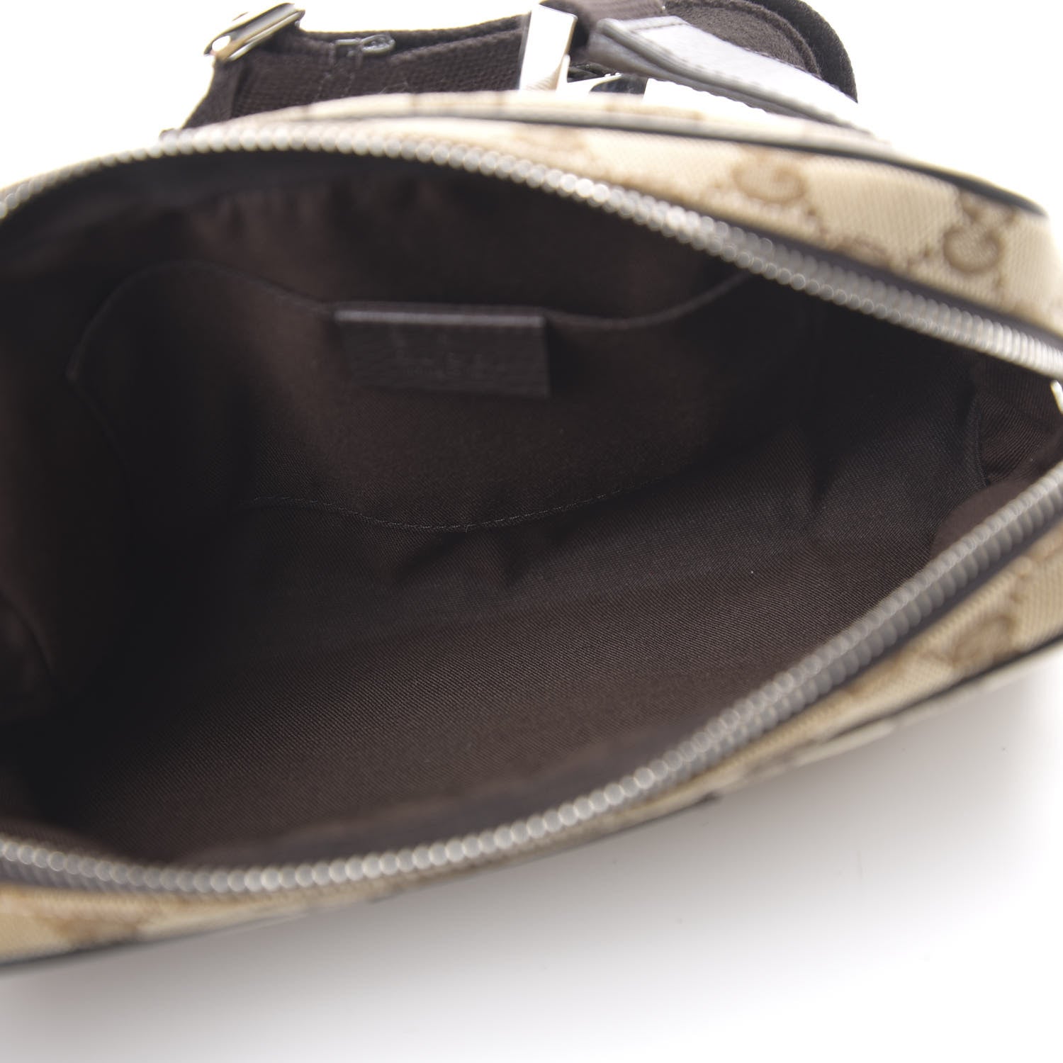 Gucci Monogram Belt Bag Dark Brown 4 of 9