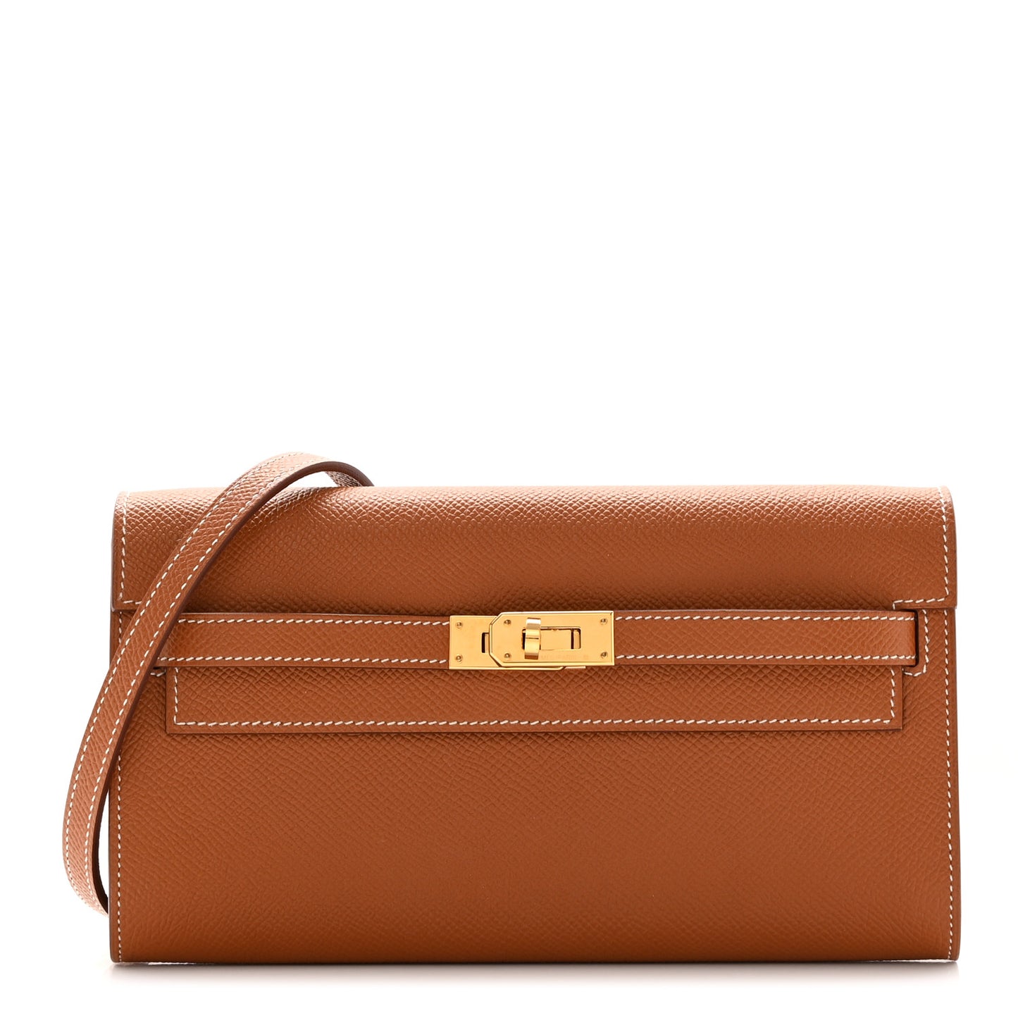 Epsom Kelly Wallet To Go Gold