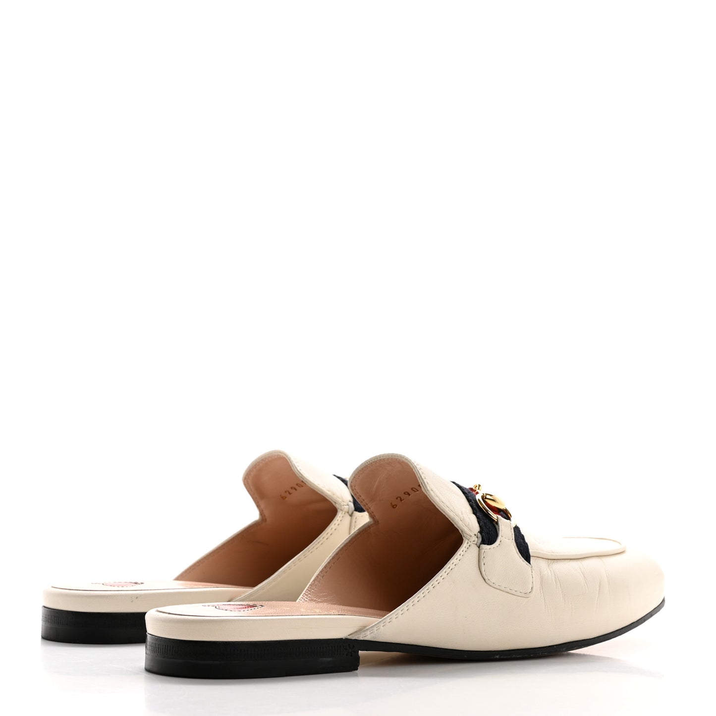 Malaga Kid Web Womens Princetown Slippers 37 Mystic White