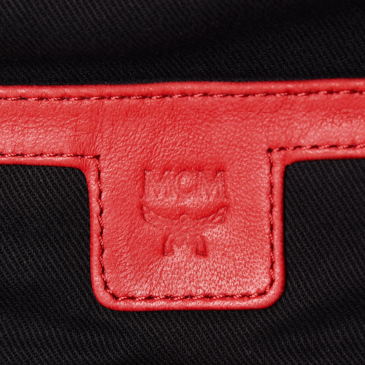 Lambskin Tumbler Backpack Red