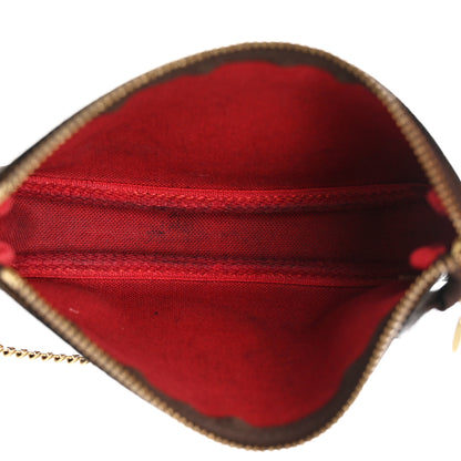 Louis Vuitton Damier Ebene Mini Pochette Accessories 5 of 8