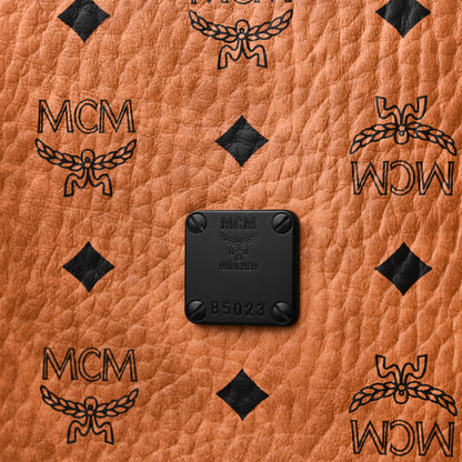 MCM Visetos Large Klassik Tote Cognac 7 of 10