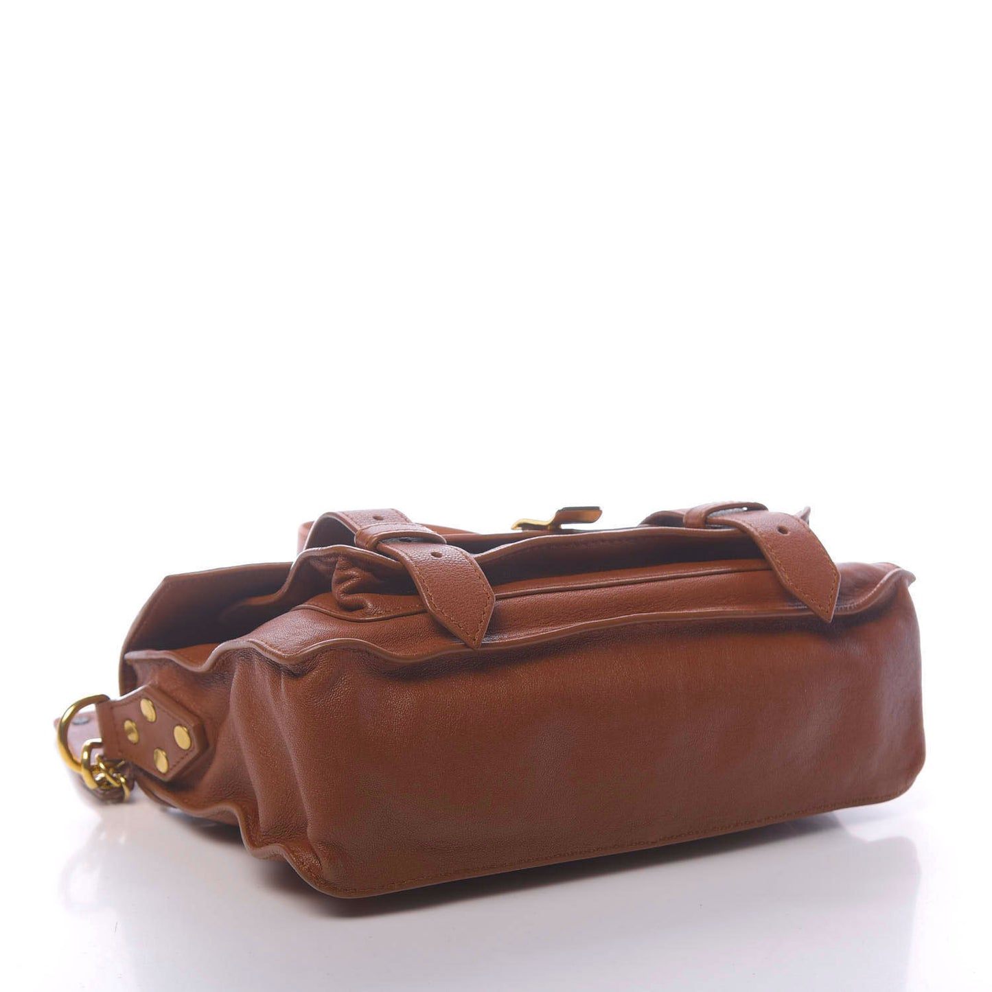 Lambskin Tiny PS1 Satchel Saddle