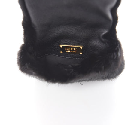 Tom Ford Mink Fur Bracelet Bag Black 6 of 10