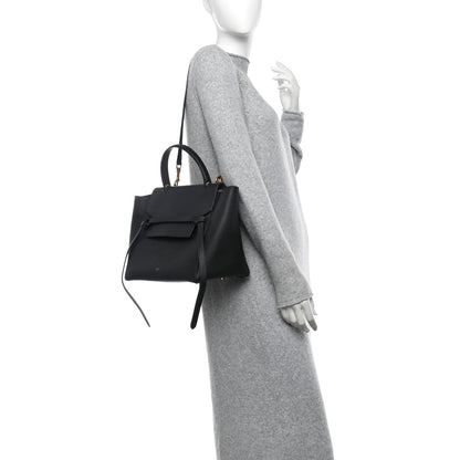 Celine Grained Calfskin Mini Belt Bag Black 2 of 11