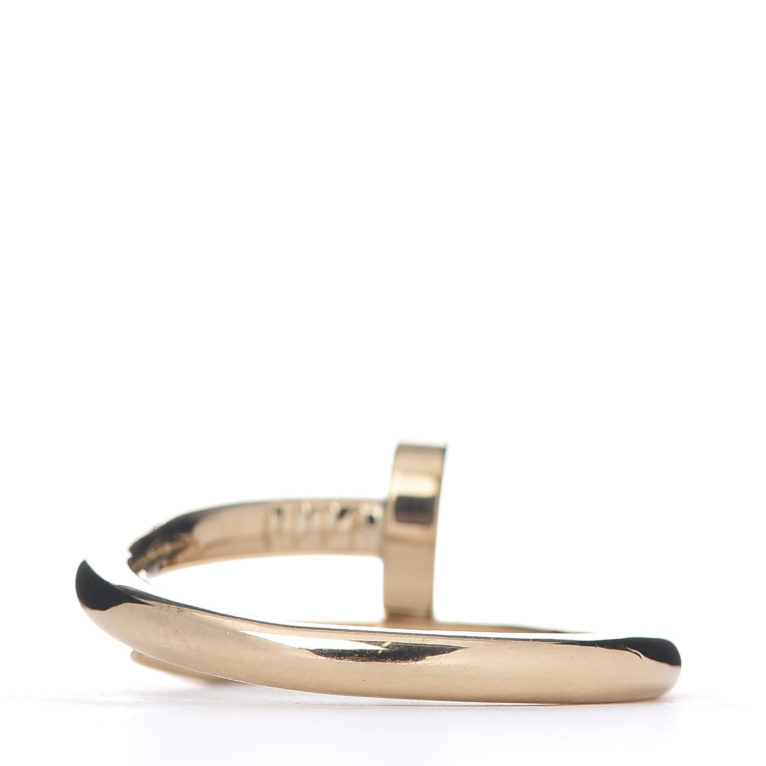 Cartier 18K Yellow Gold Juste Un Clou Ring 57 8 3 of 5