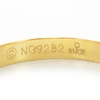 Cartier 18k Yellow Gold Diamond Ring 51 5.75 6 of 7