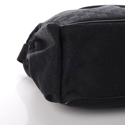 Gucci Monogram Large Diaper Bag Black 10 of 11
