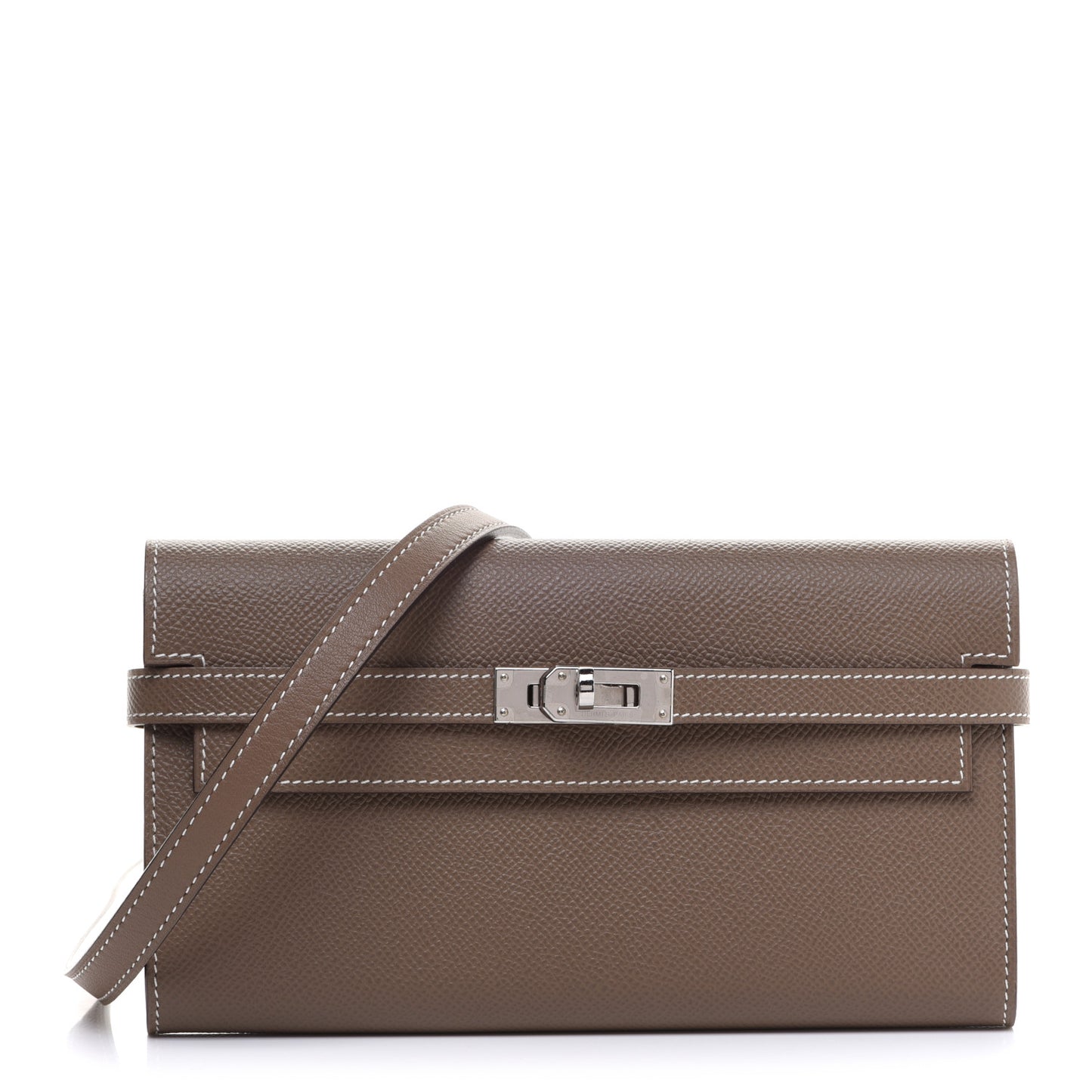 Epsom Kelly Wallet To Go Etoupe