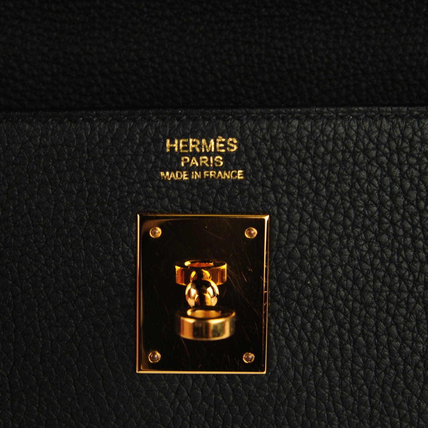 Hermes Togo Kelly Retourne 32 Black 9 of 19