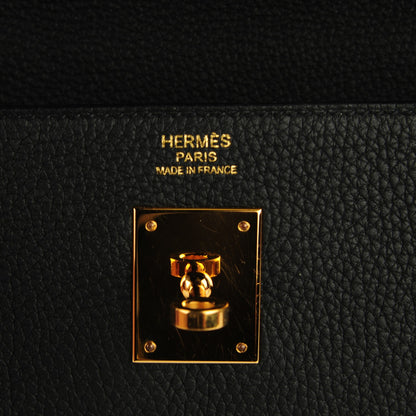 Hermes Togo Kelly Retourne 32 Black 9 of 19