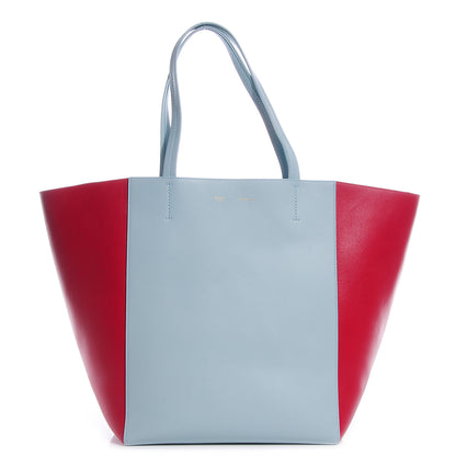 Celine Calfskin Large Phantom Luggage Bi-Cabas Glacier Red 1 of 8