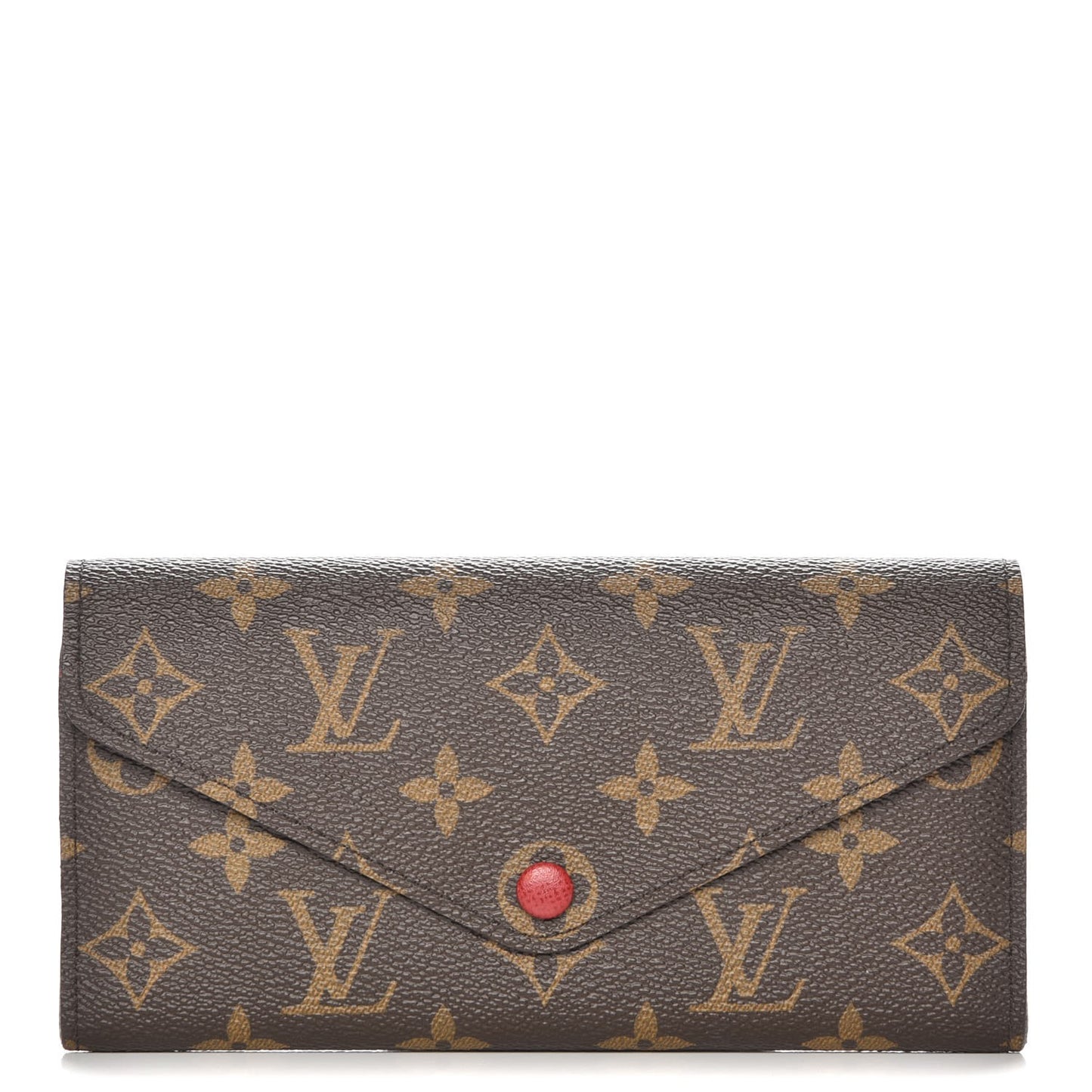 Monogram Josephine Wallet Red