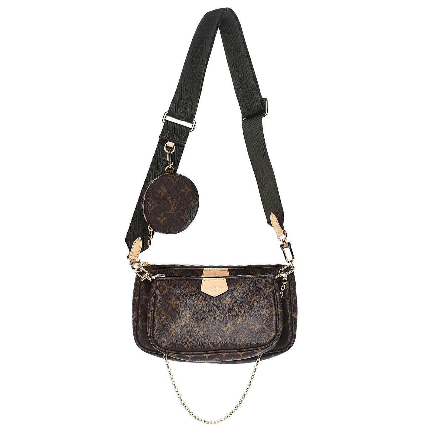 Monogram Multi Pochette Accessories Kaki