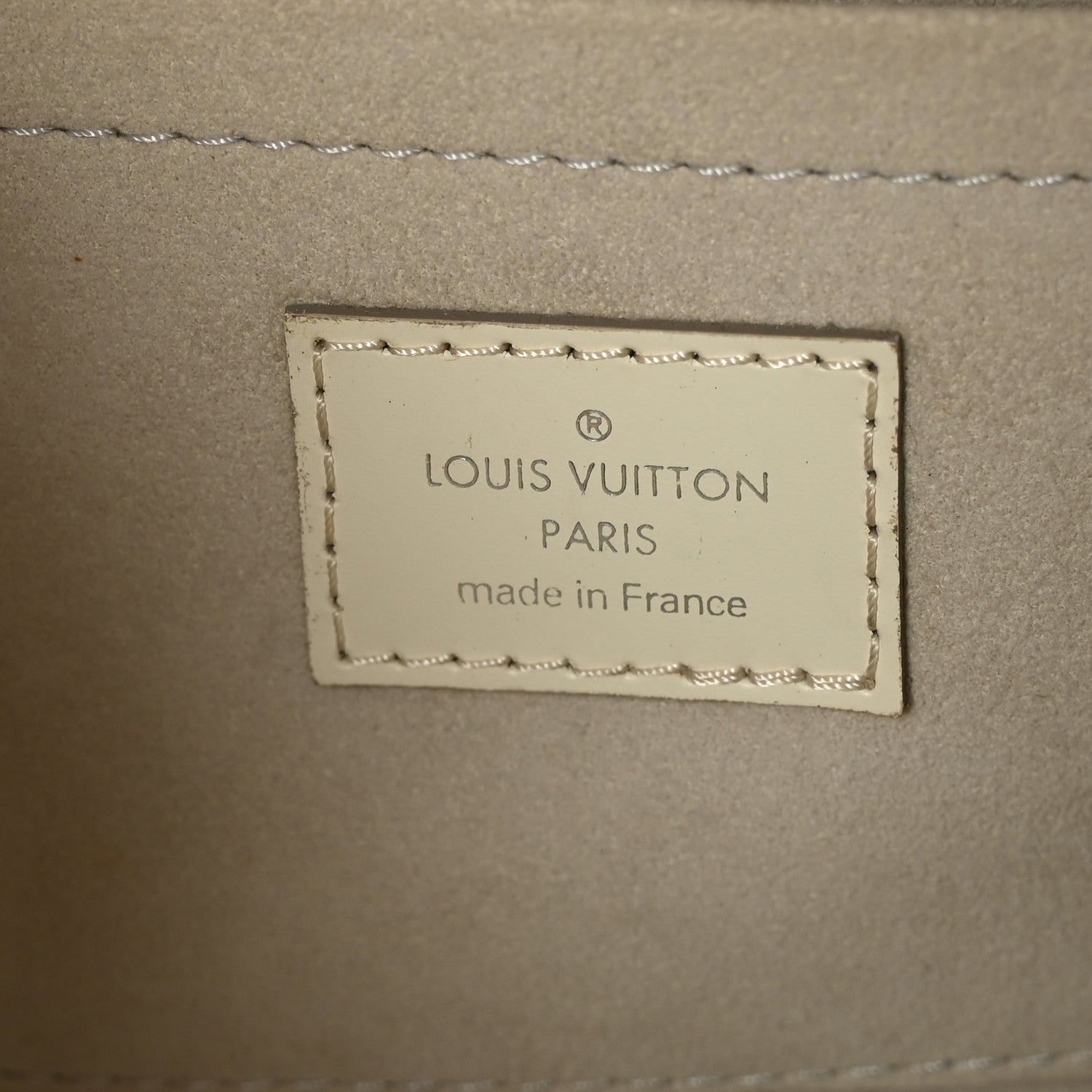 Louis Vuitton Epi Montaigne Clutch Ivory 6 of 8