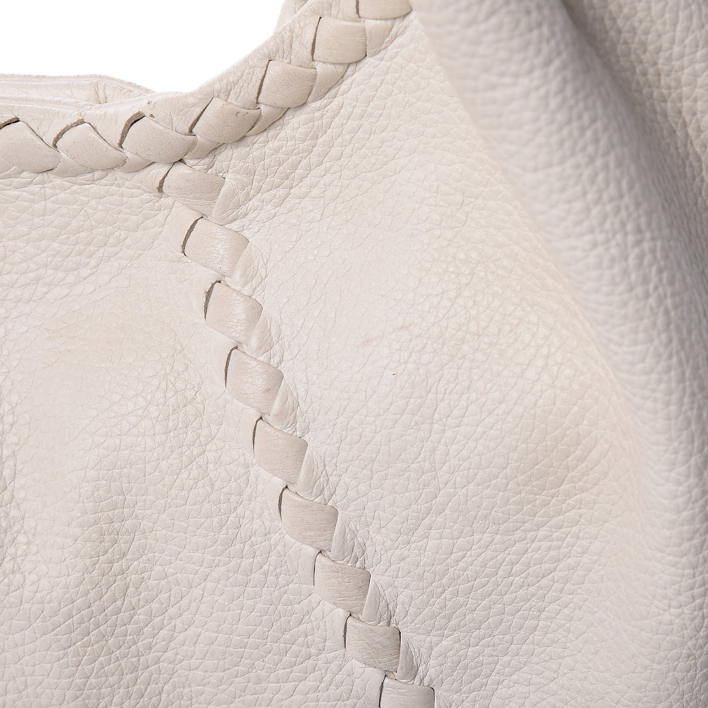 Cervo Deerskin Large Hobo White