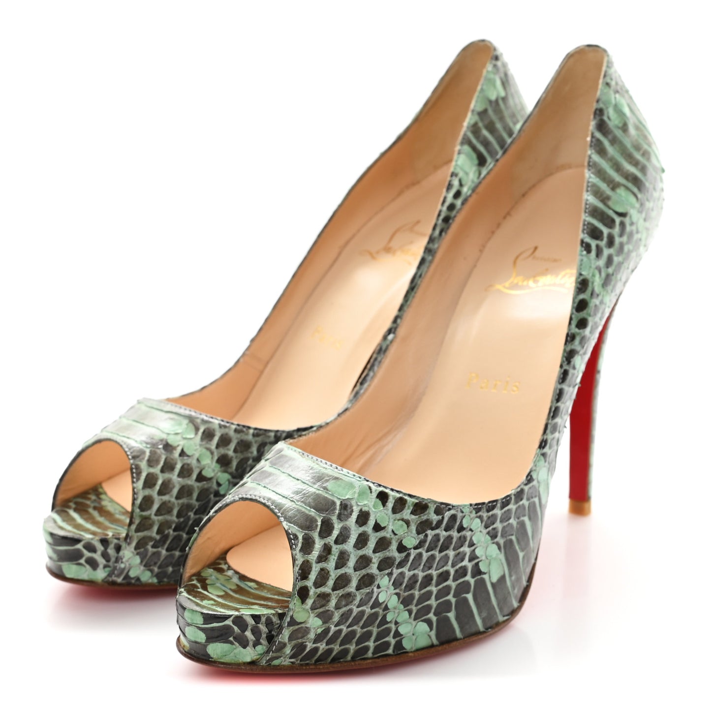 Watersnake Very Prive 120 Pumps 40 Aqua