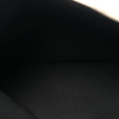 Givenchy Texutured Coated Canvas Rottweiler Print Medium Cosmetic Pouch Black 5 of 6