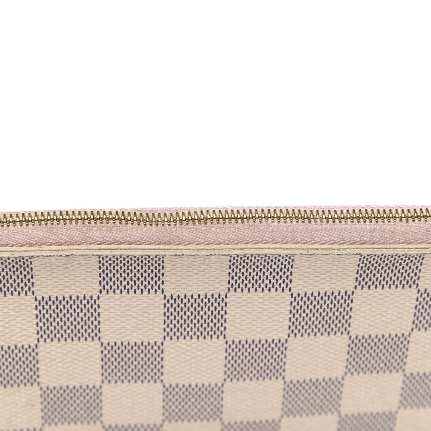 Damier Azur Neverfull MM GM Pochette Rose Ballerine