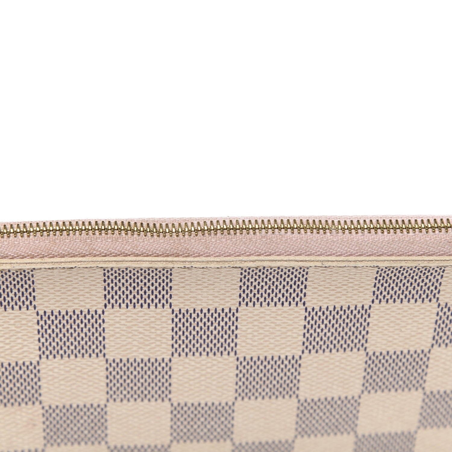 Louis Vuitton Damier Azur Neverfull MM GM Pochette Rose Ballerine 13 of 15