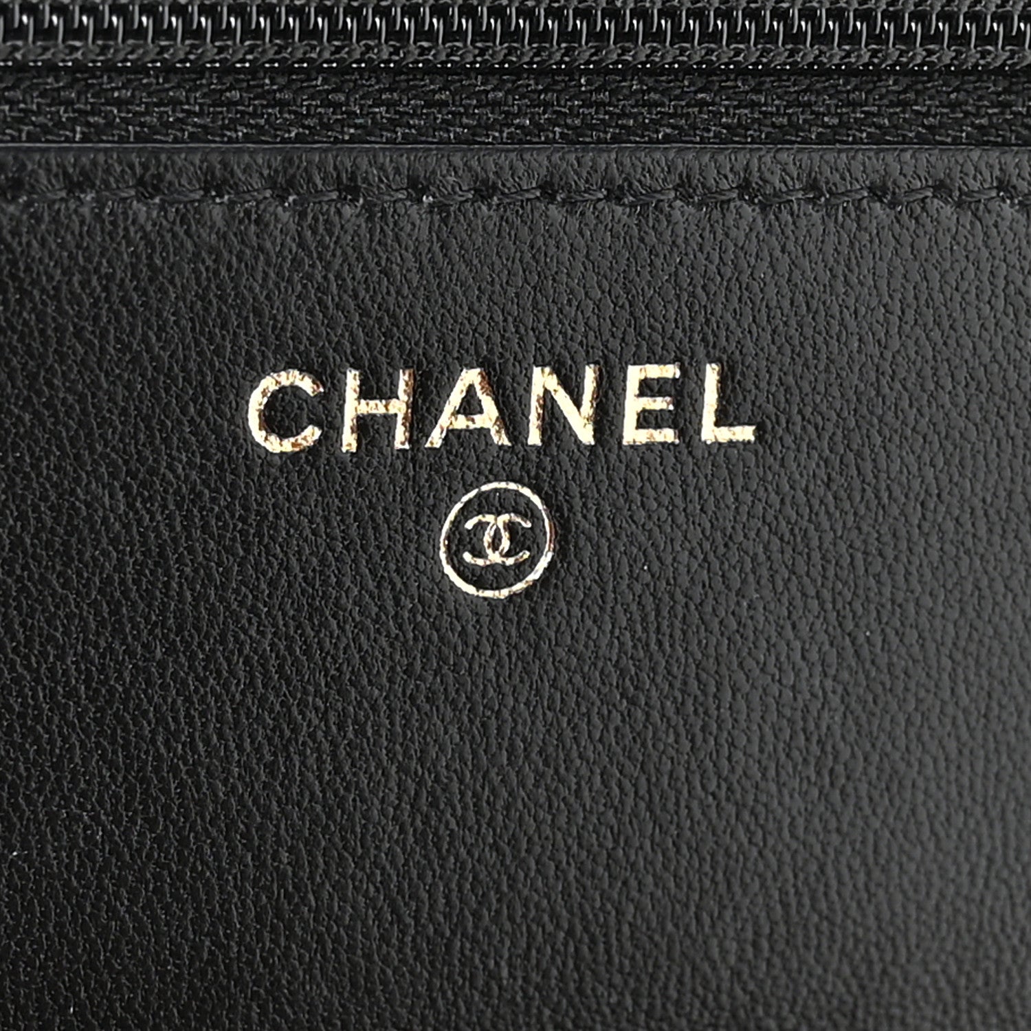 Chanel Lambskin Quilted Trendy CC Wallet On Chain WOC Black 5 of 11