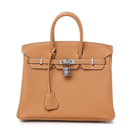Hermes Togo Birkin 25 Natural Sable 1 of 28