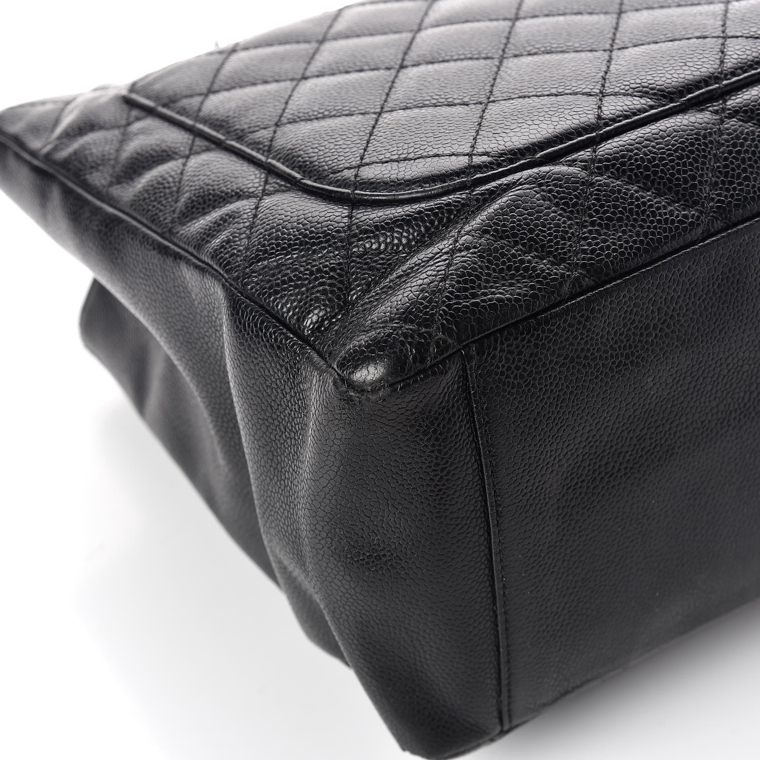 Chanel Caviar Quilted Grand Shopping Tote GST Black 16 of 24