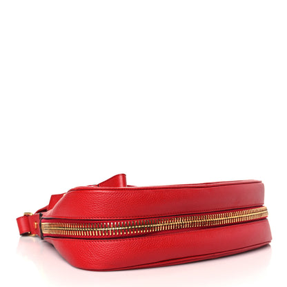 Tom Ford Grained Calfskin Medium Jennifer Crossbody Red 4 of 11