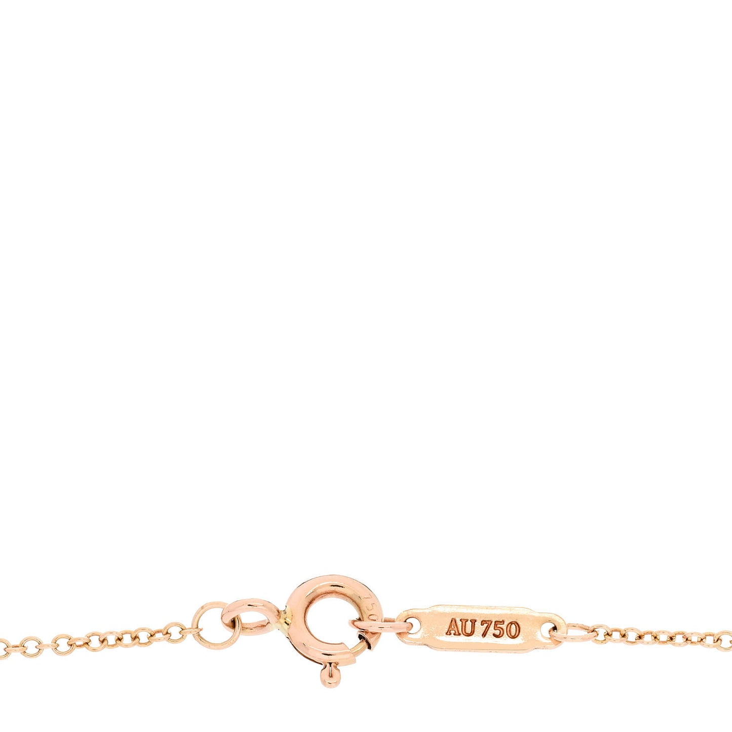 18K Rose Gold Infinity Endless Bracelet