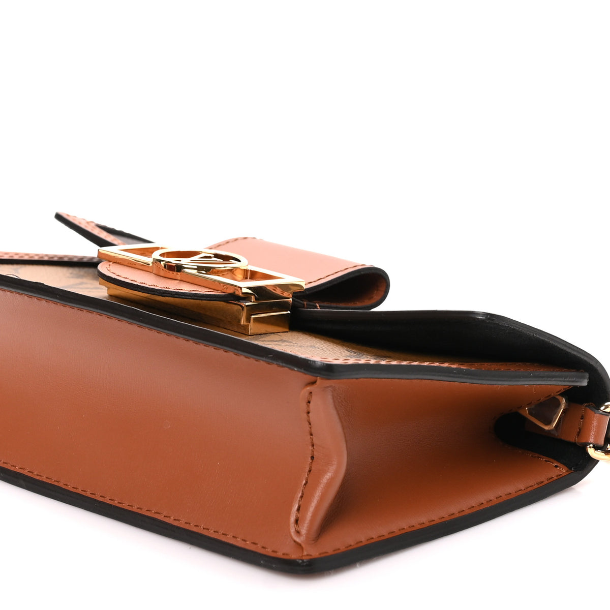 Reverse Monogram Dauphine Chain Wallet