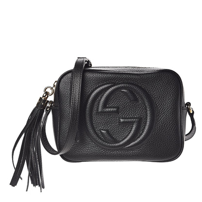 Gucci Pebbled Calfskin Small Soho Disco Bag Black 1 of 12