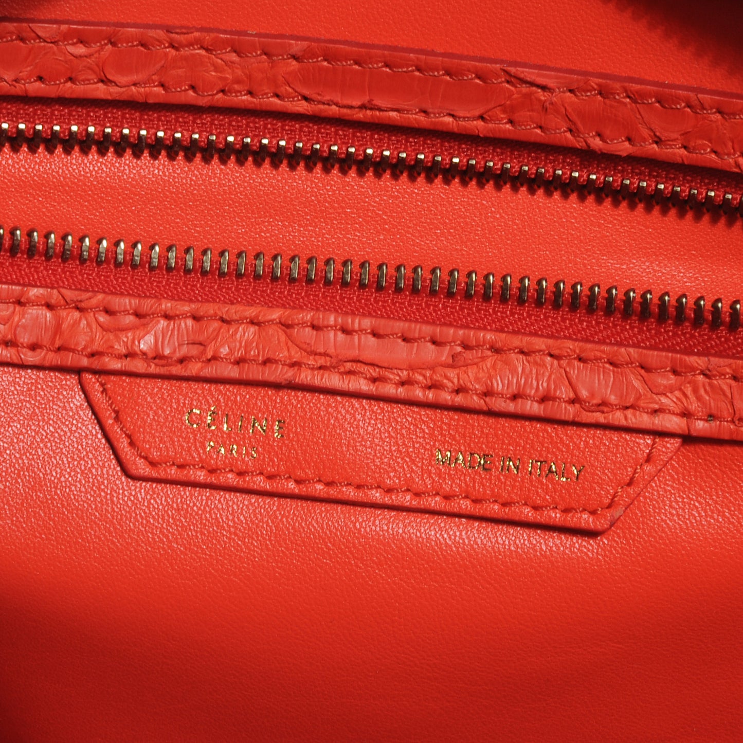 Python Mini Luggage Red