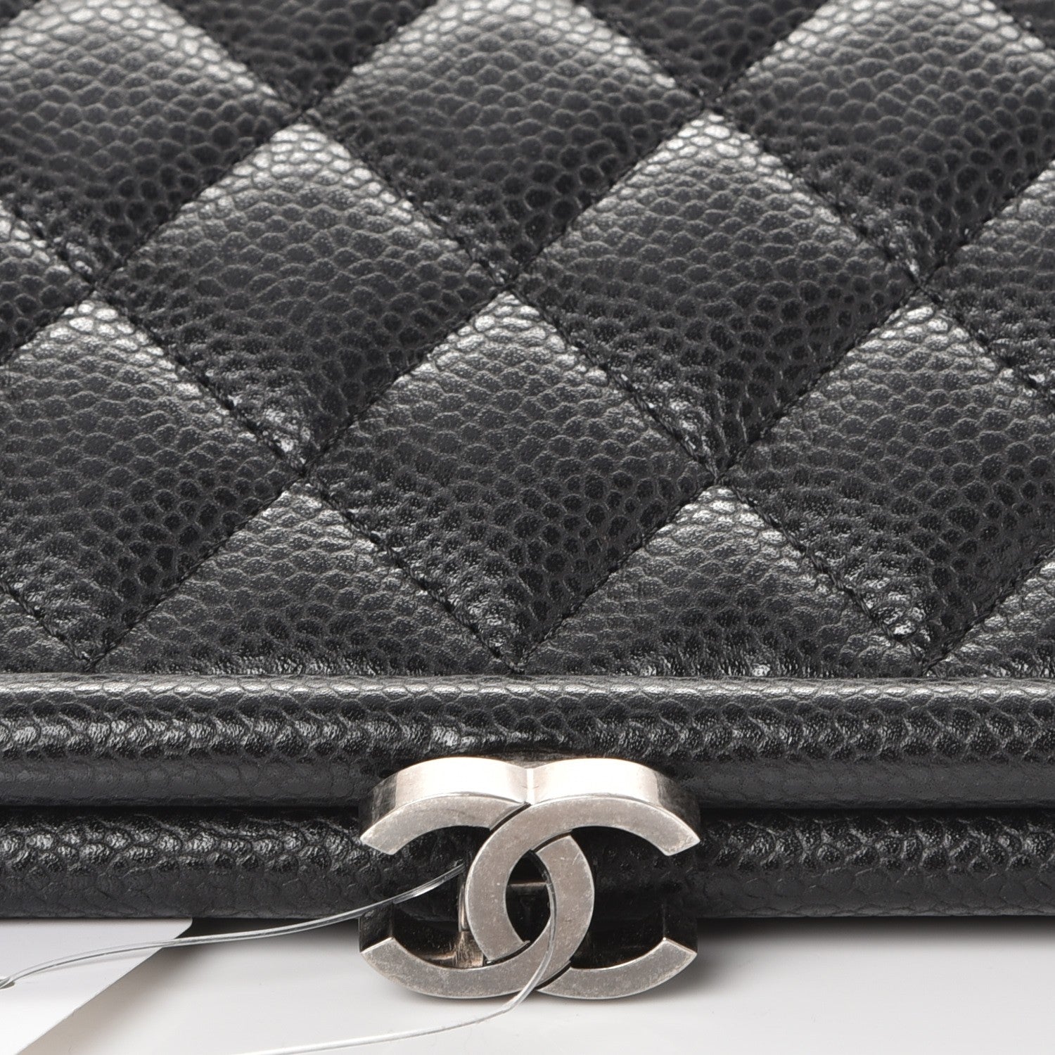 Chanel Caviar Quilted Timeless Clutch Black 8 of 8