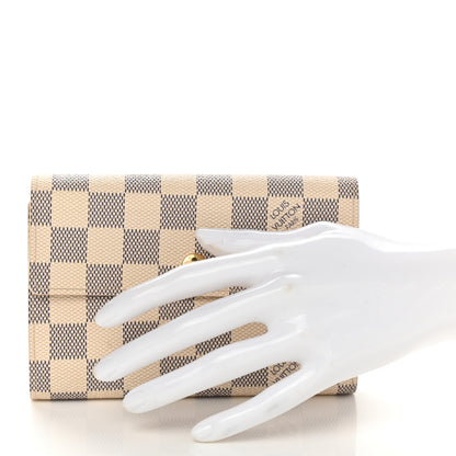 Louis Vuitton Damier Azur Alexandra Wallet 2 of 8