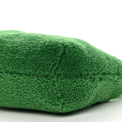 Mansur Gavriel Shearling Shoulder Bag Emerald 9 of 13
