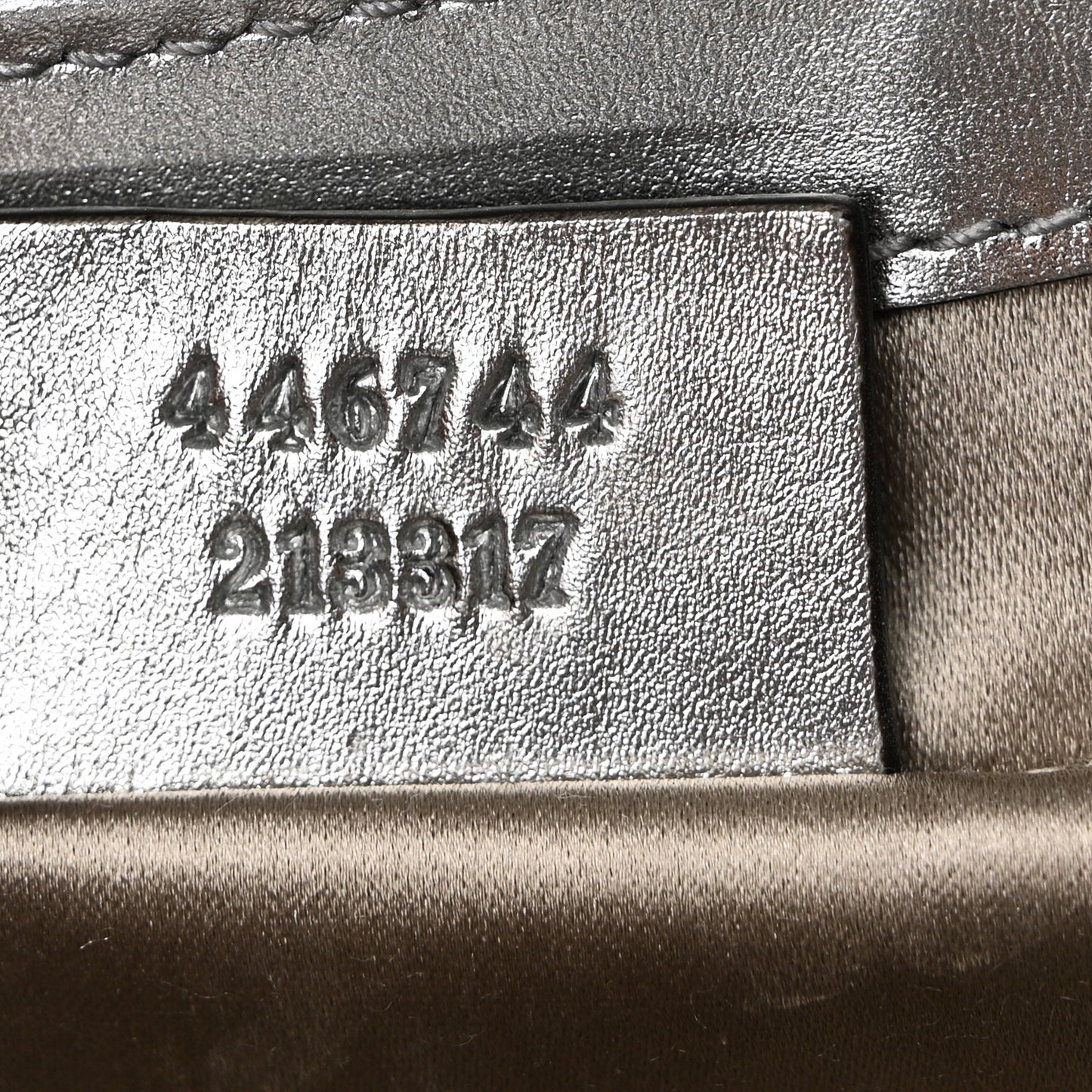 Sequin Matelasse Mini GG Marmont Shoulder Bag Silver