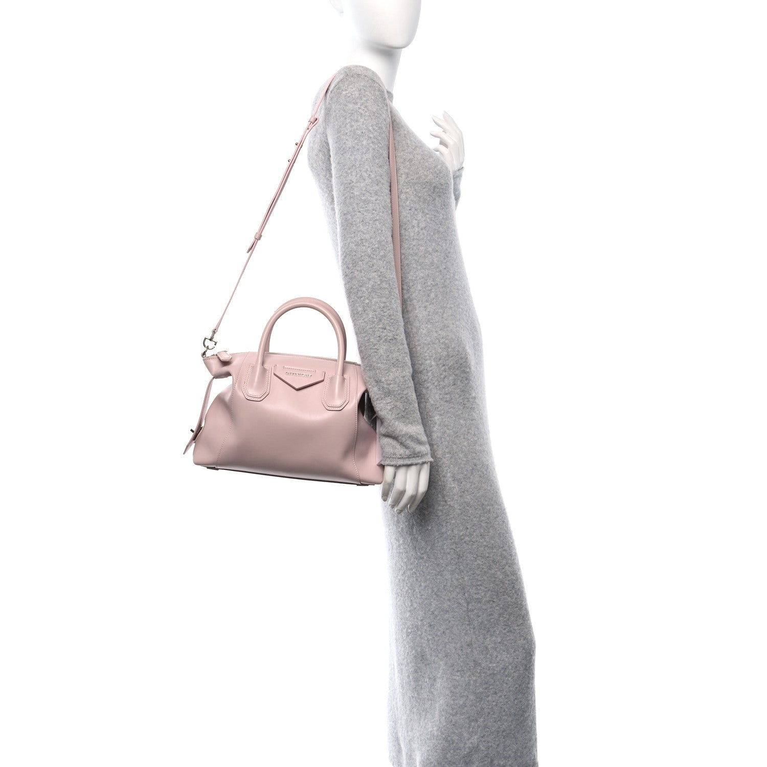 Givenchy Soft Calfskin Small Antigona Blush Pink 2 of 9