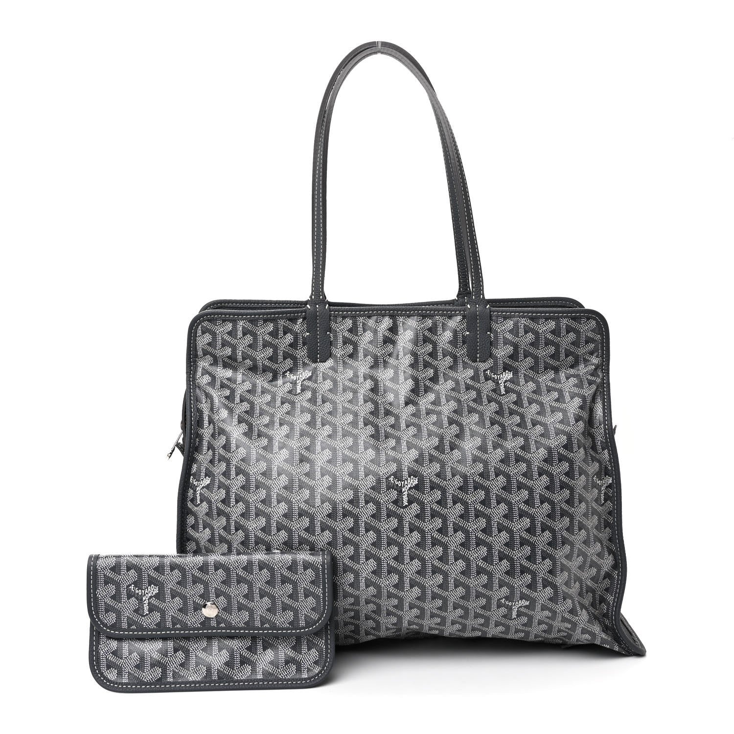 Goyard Goyardine Sac Hardy Pet Carrier PM Grey 3 of 14