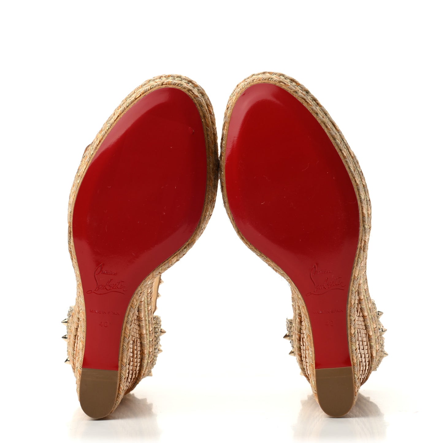 Nappa Madmonica 120 Wedge Sandals 40 Gold Silver