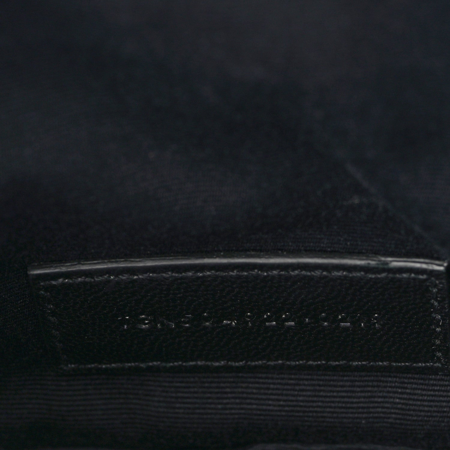 Saint Laurent Grain De Poudre Chevron Monogram Bill Pouch Fresh Fuxia 7 of 10