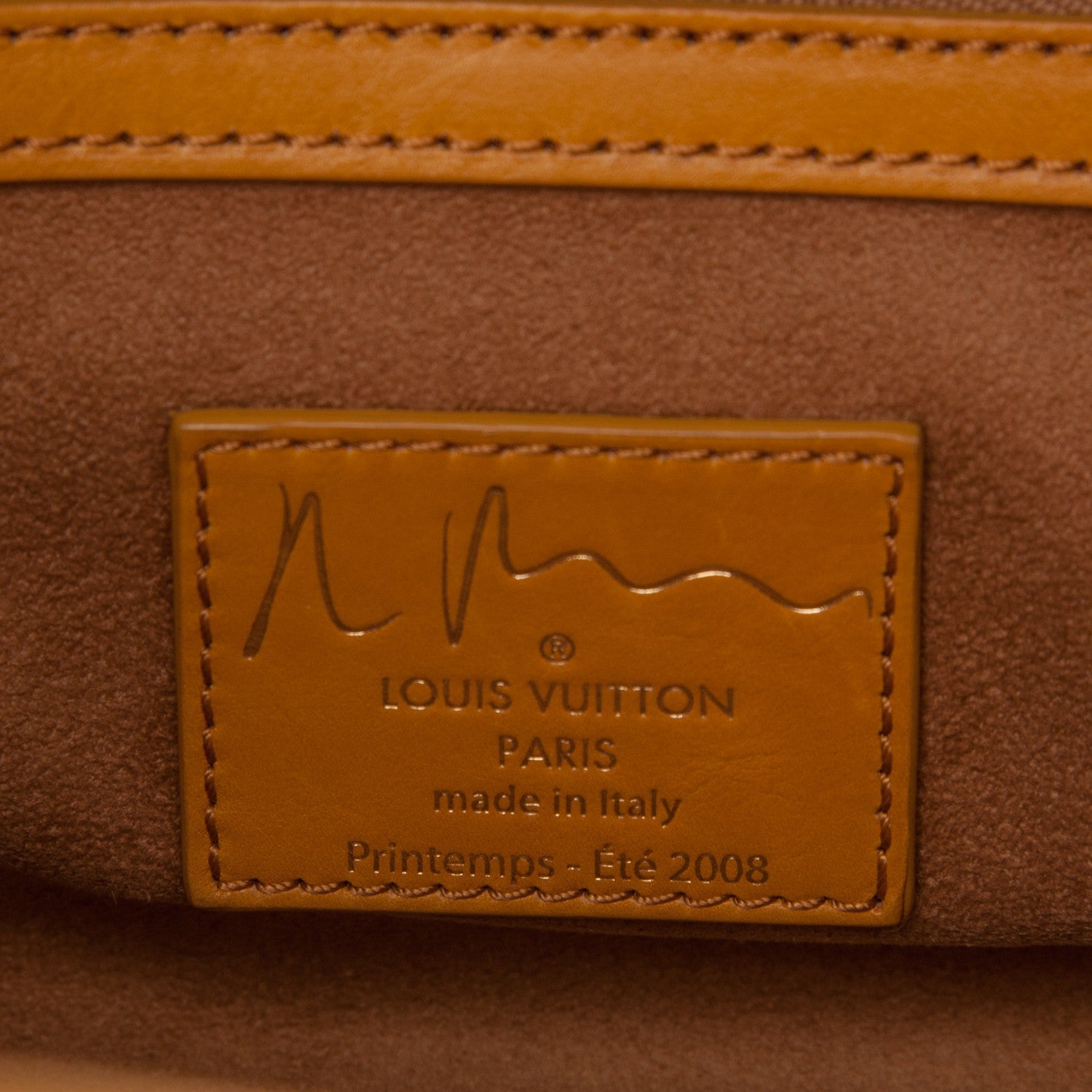 Louis Vuitton Aquarelle Watercolor Jamais Marron 6 of 9