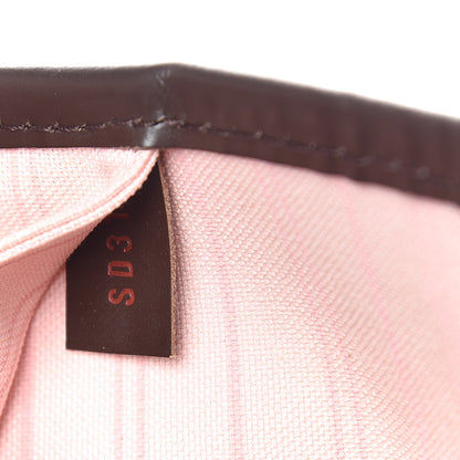 Louis Vuitton Damier Ebene Neo Neverfull MM Rose Ballerine 8 of 15